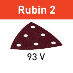 Festool Folha de lixa STF V93/6 P150 RU2/50 Rubin 2