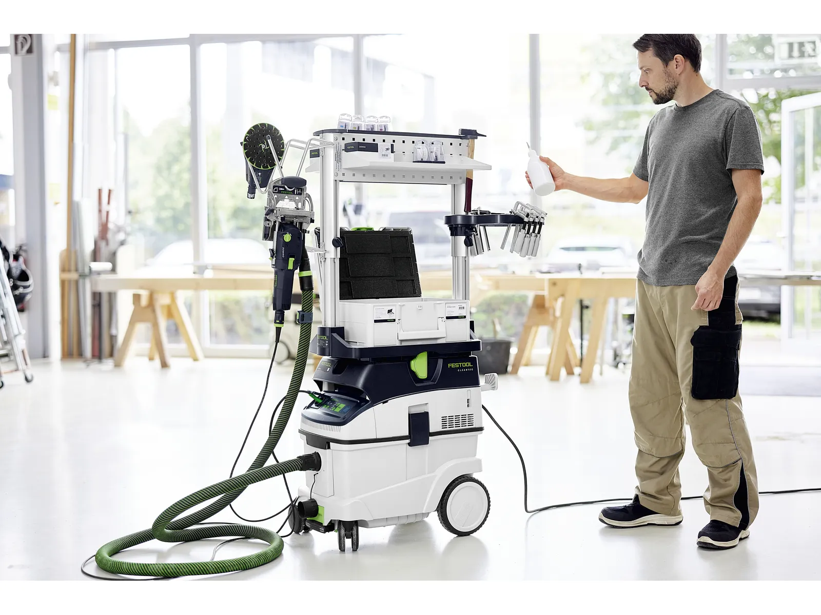 Aspirador profissional CTM 36 EI AC CLEANTEC - Image 4